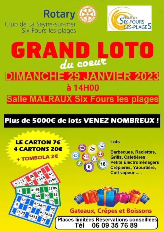 Grand Loto du Rotary - Le Var et Vous