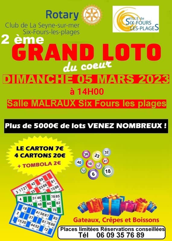 2ème Grand Loto Du Coeur - Le Var Et Vous